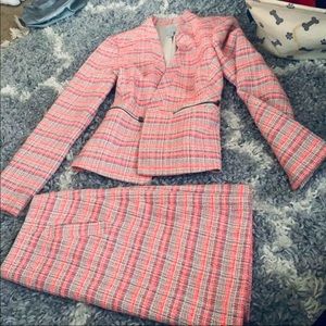 Tweed Blazer and skirt set